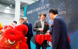 NETZSCH Jiaxing Ribbon-Cutting