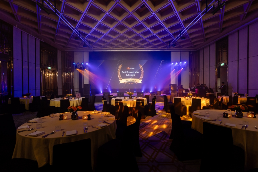 D-Ron Company Retreat Gala Dinner Ballroom